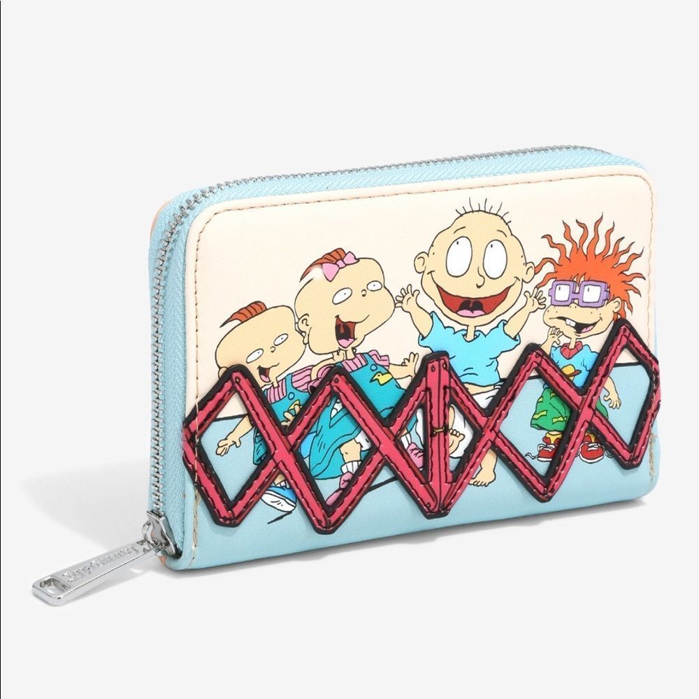Loungefly Rugrats 30th Anniversary Playpen Small Zip Wallet